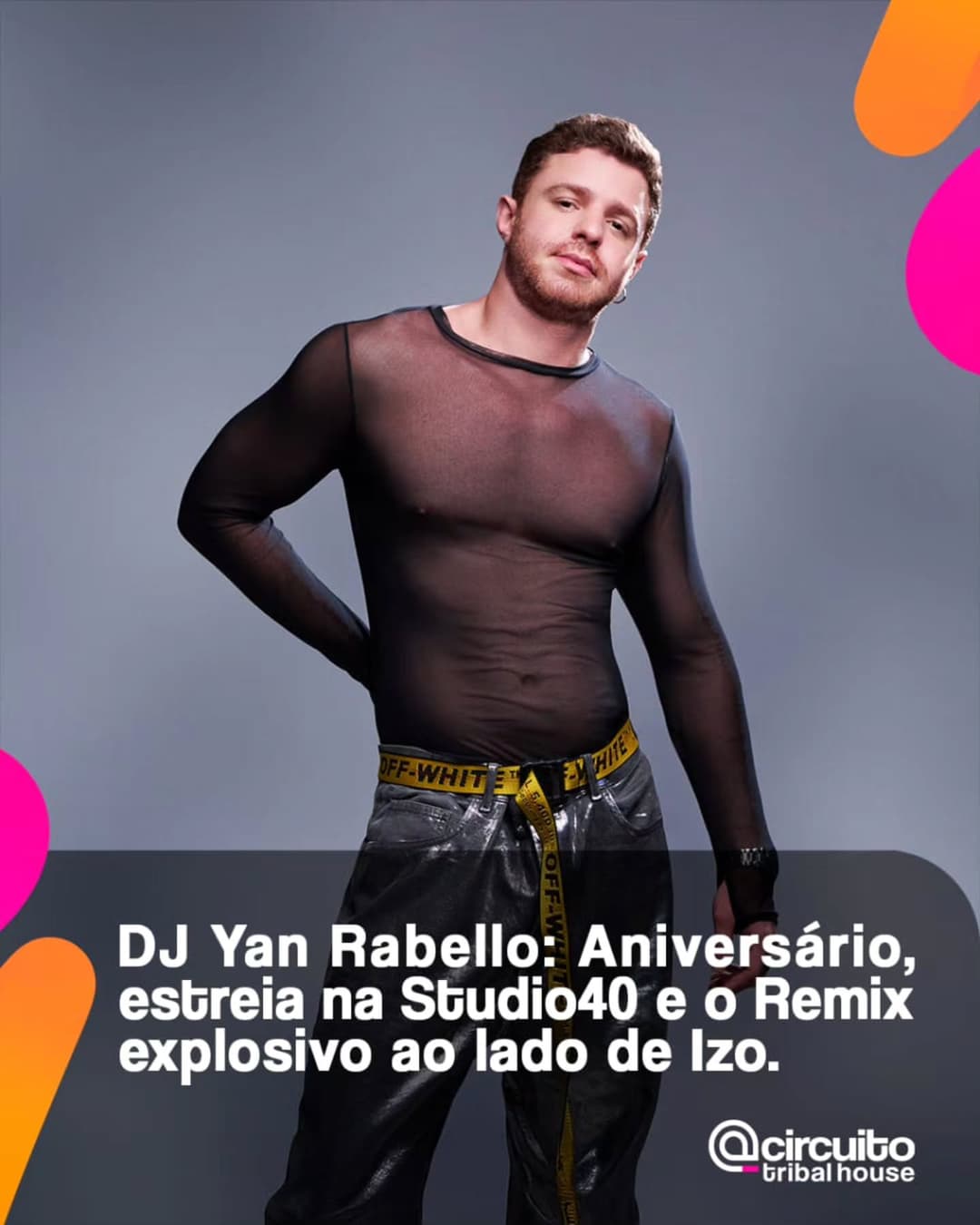 Natural do Rio de Janeiro, o DJ Yan Rabello @yanrabello aos 29 anos, vive uma fase
