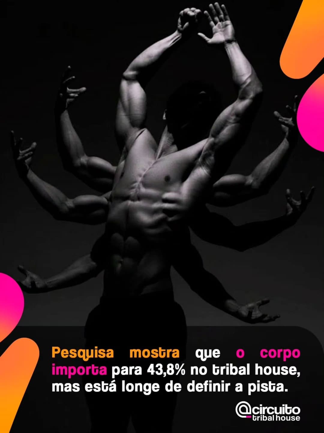 Um estudo realizado pelo Circuito Tribal House mostra que 43,8% dos participantes