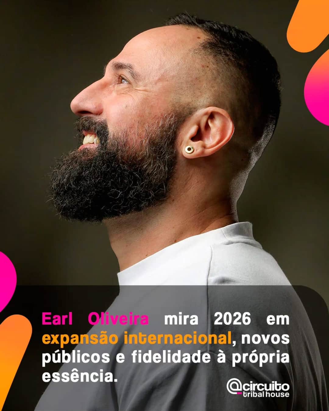 O momento vivido por Earl Oliveira @er_oliveira é de afirmação e movimento