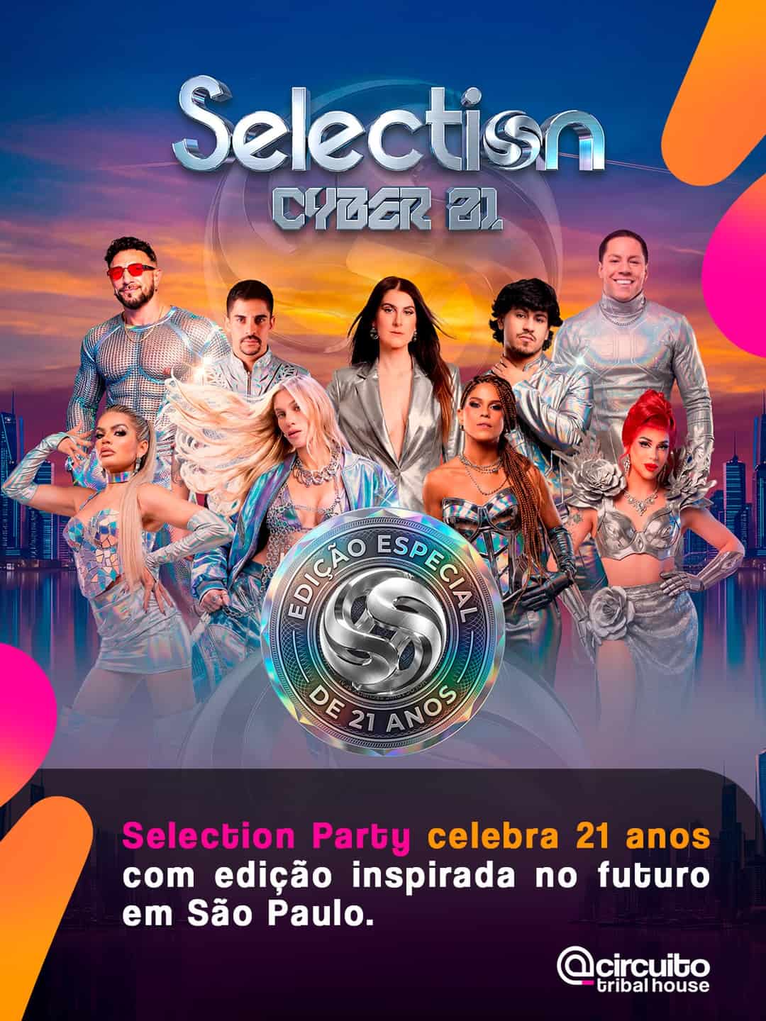 A @selection.party comemora seus 21 anos de história com uma edição especial que une tradição e inovação