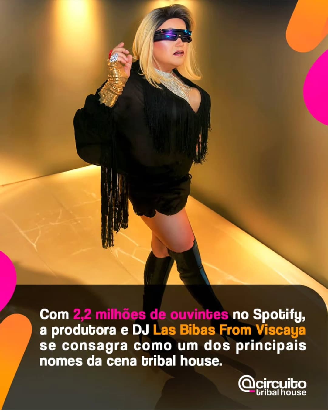 A artista pernambucana Las Bibas from Vizcaya @lasbibasmusic é um nome consolidado