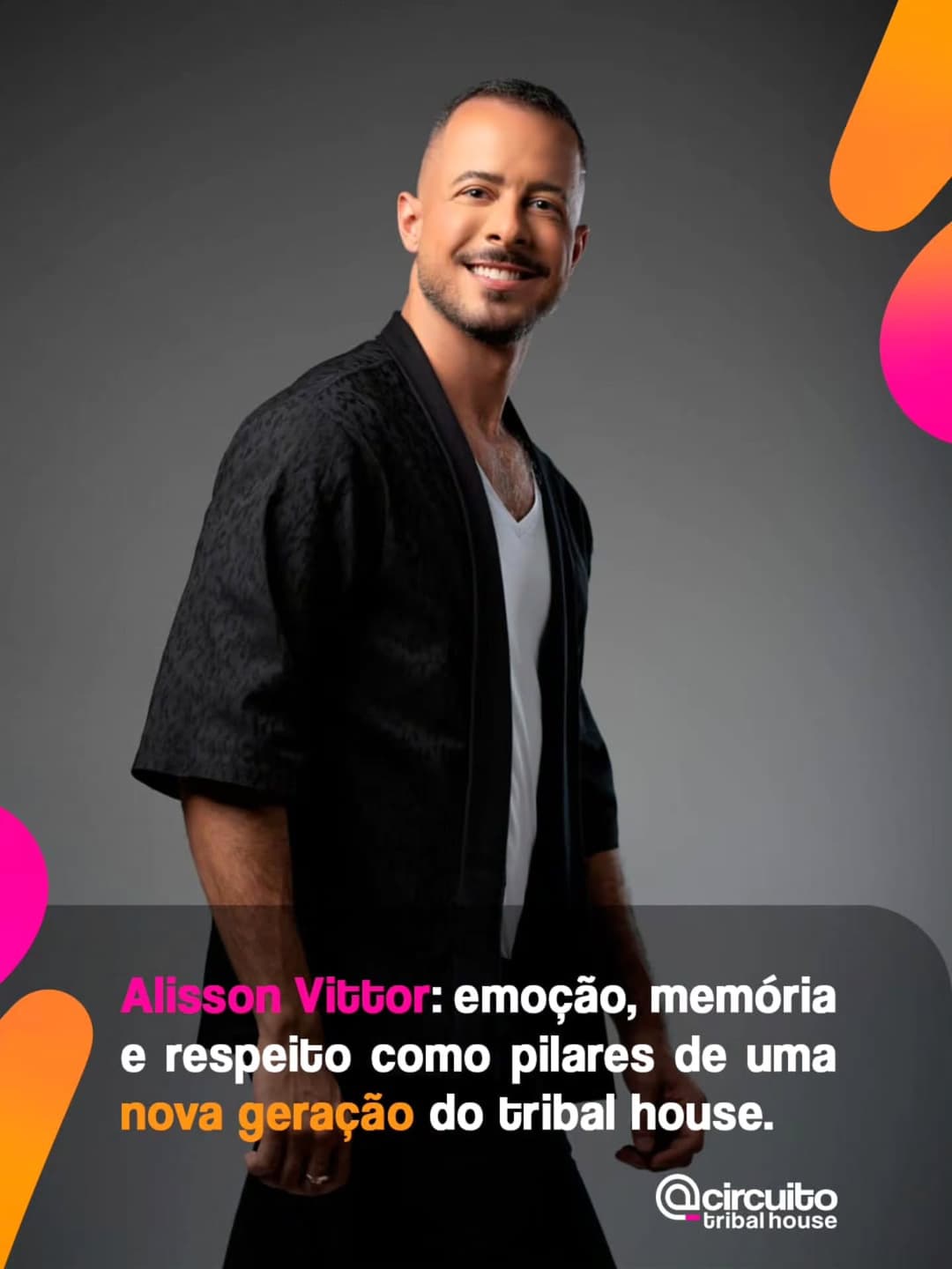 Para Alisson Vittor @djalissonvittor tocar não é apenas selecionar faixas, é provocar sentimentos