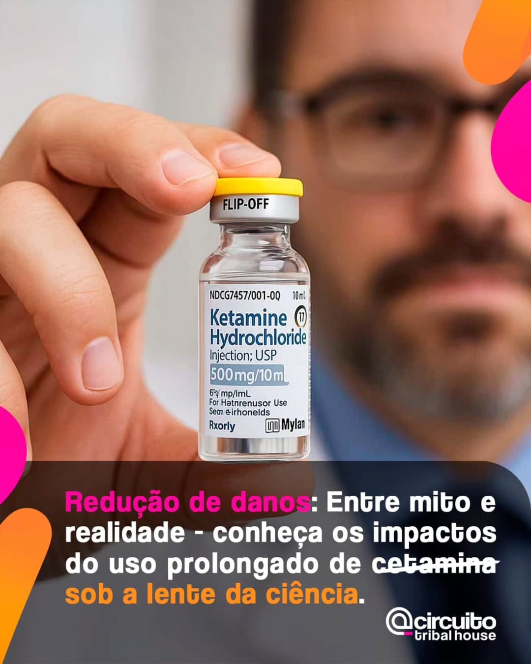 Key - é assim que você provavelmente conhece a substância cetamina na balada - ela foi