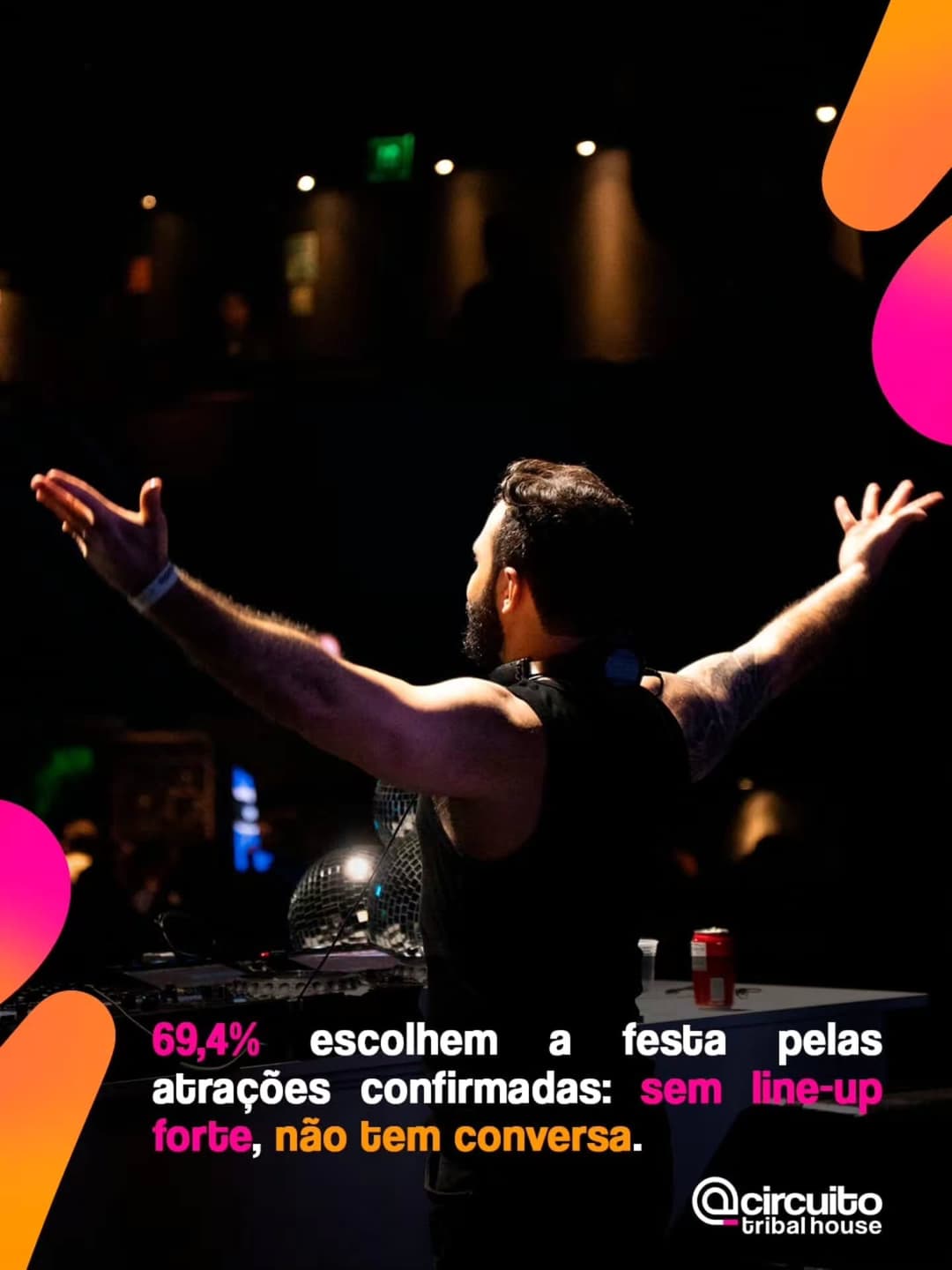 Na cena tribal house, o line-up manda na decisão