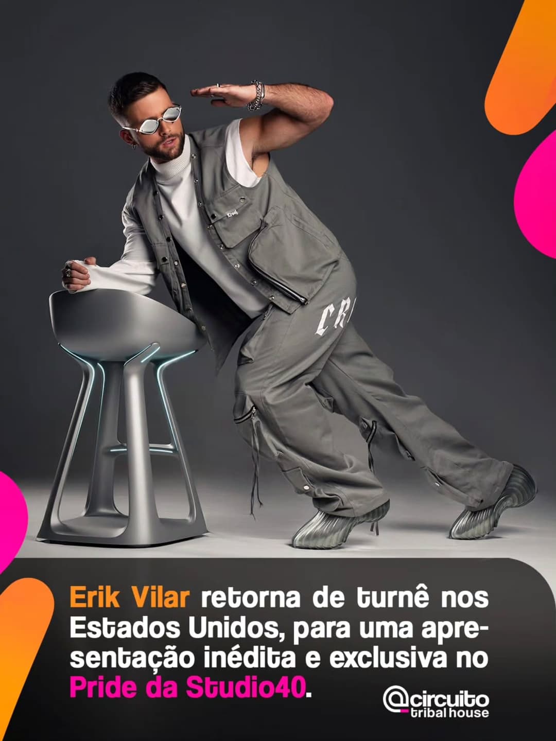 O retorno de Erik Vilar @erikvilar de sua turnê nos Estados Unidos ao Brasil, acontece
