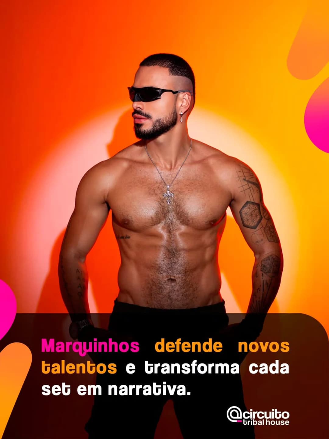 Para o DJ Marquinhos @marquinhos_musique a música eletrônica não deve ser uma vitrine
