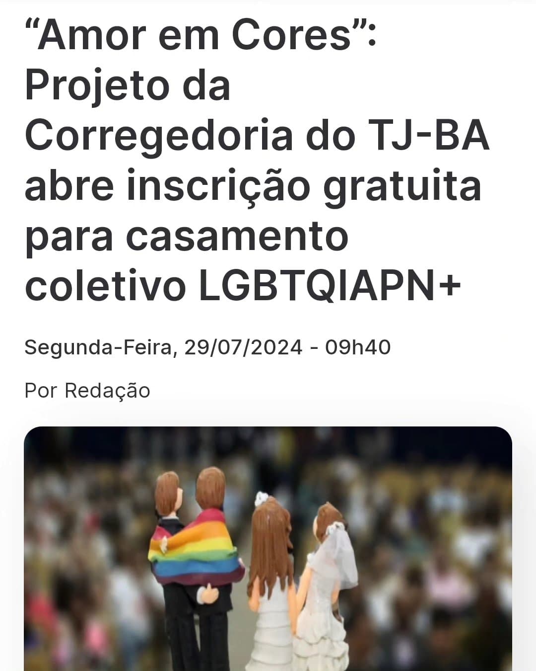A Corregedoria-Geral de Justiça (CGJ) do Tribunal de Justiça da Bahia (TJ-BA) lança neste